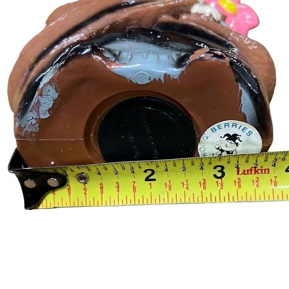 Berries Hong Kong Multicolor Collectible Money Plastic Penny Bank Size 4” x 6.5” - Picture 10 of 11